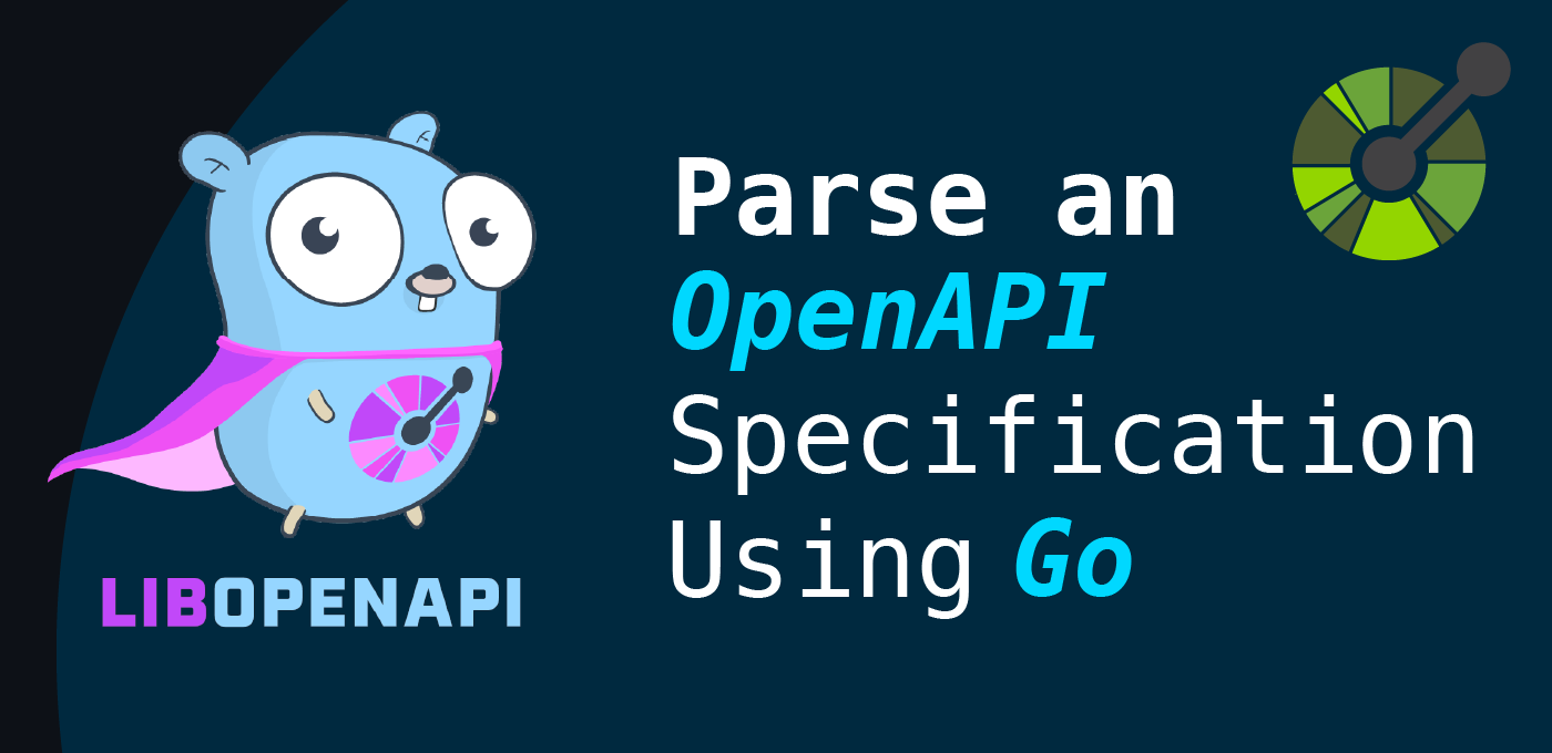 OpenAPI is simple and easy to parse using go. I'll show you how in five minutes.